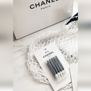 Chanel N°5 Black and White Birthday Candles